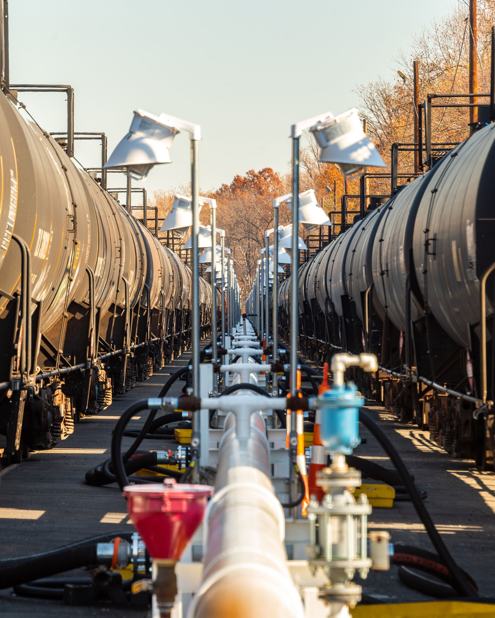 Norfolk Southern railcars liquid bulk transfer